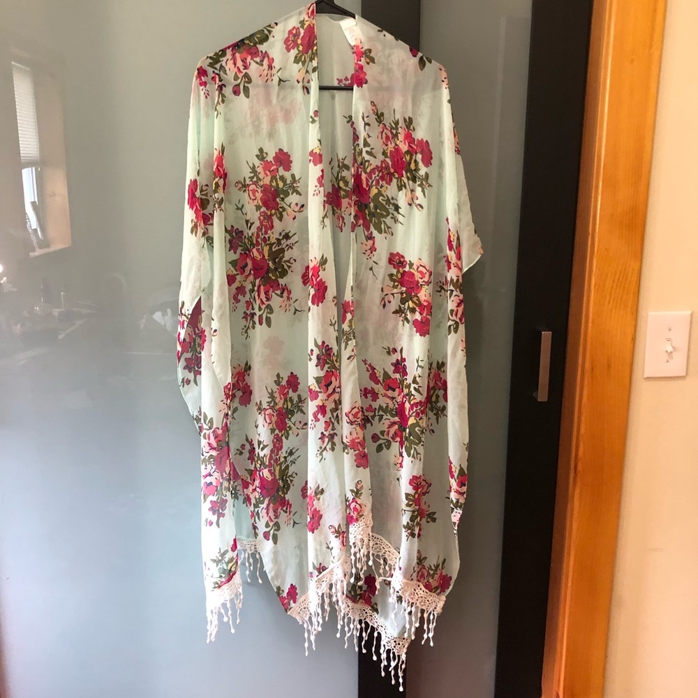Floral kimono